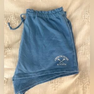 abercrombie and fitch, blue, sweatshirt